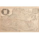 A Large Scale 17th Century Map of Poland and Surrounding Countries,