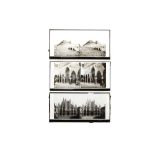 A Small Collection of Signed Glass Stereoviews,