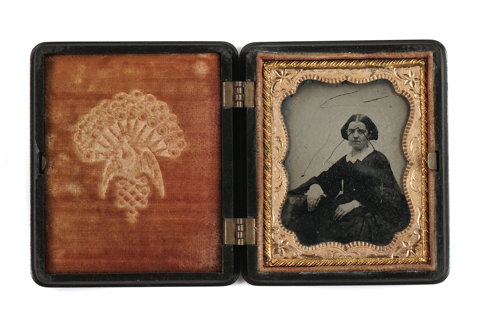 Four Union Cases with Ambrotypes and Tintype, - Image 2 of 5