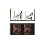 A Small Collection of Glass Stereoviews,