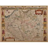 A John Speed, 17th Century Map of Poland,