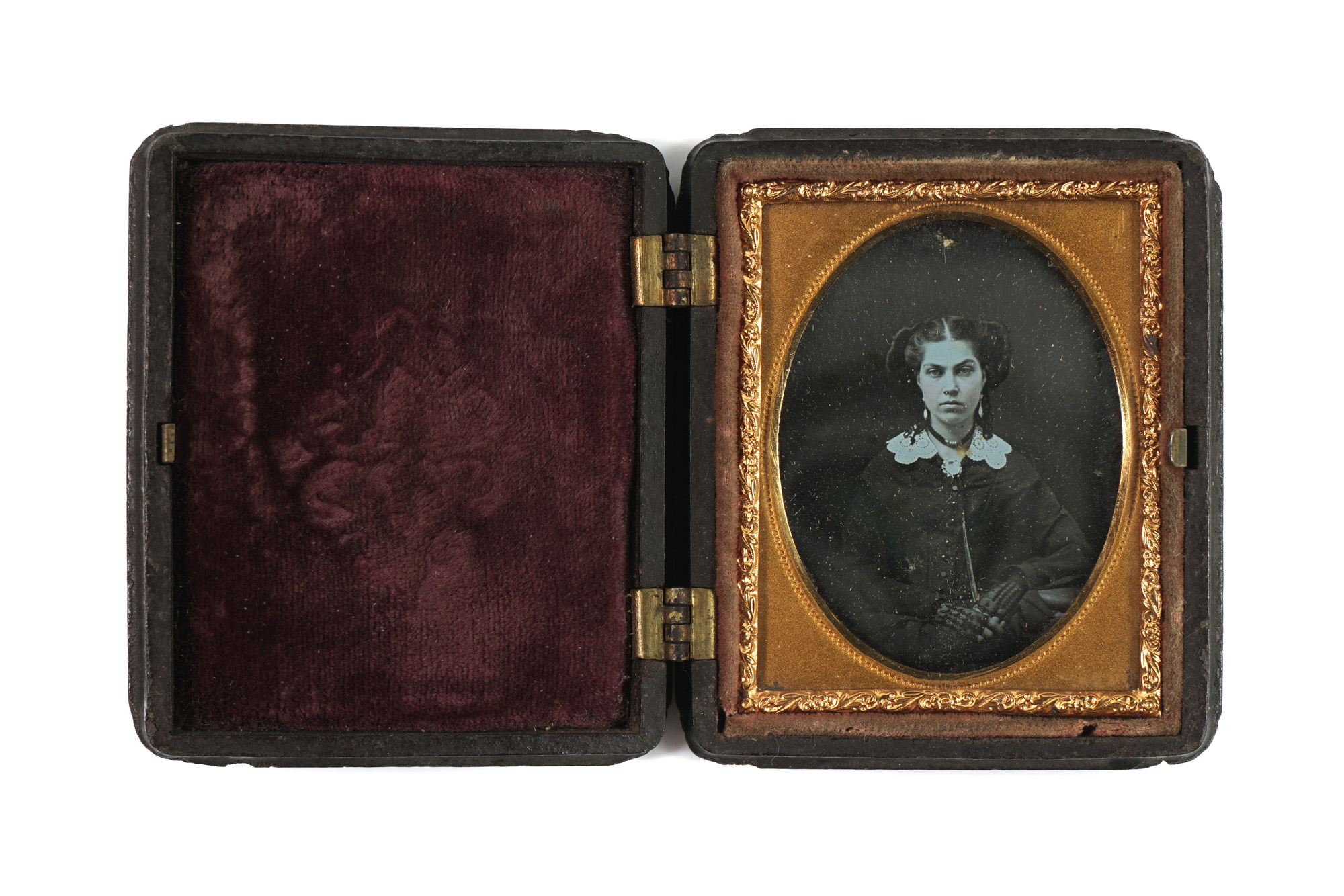 Three Union Cases with Ambrotypes & Daguerreotype, - Image 4 of 4