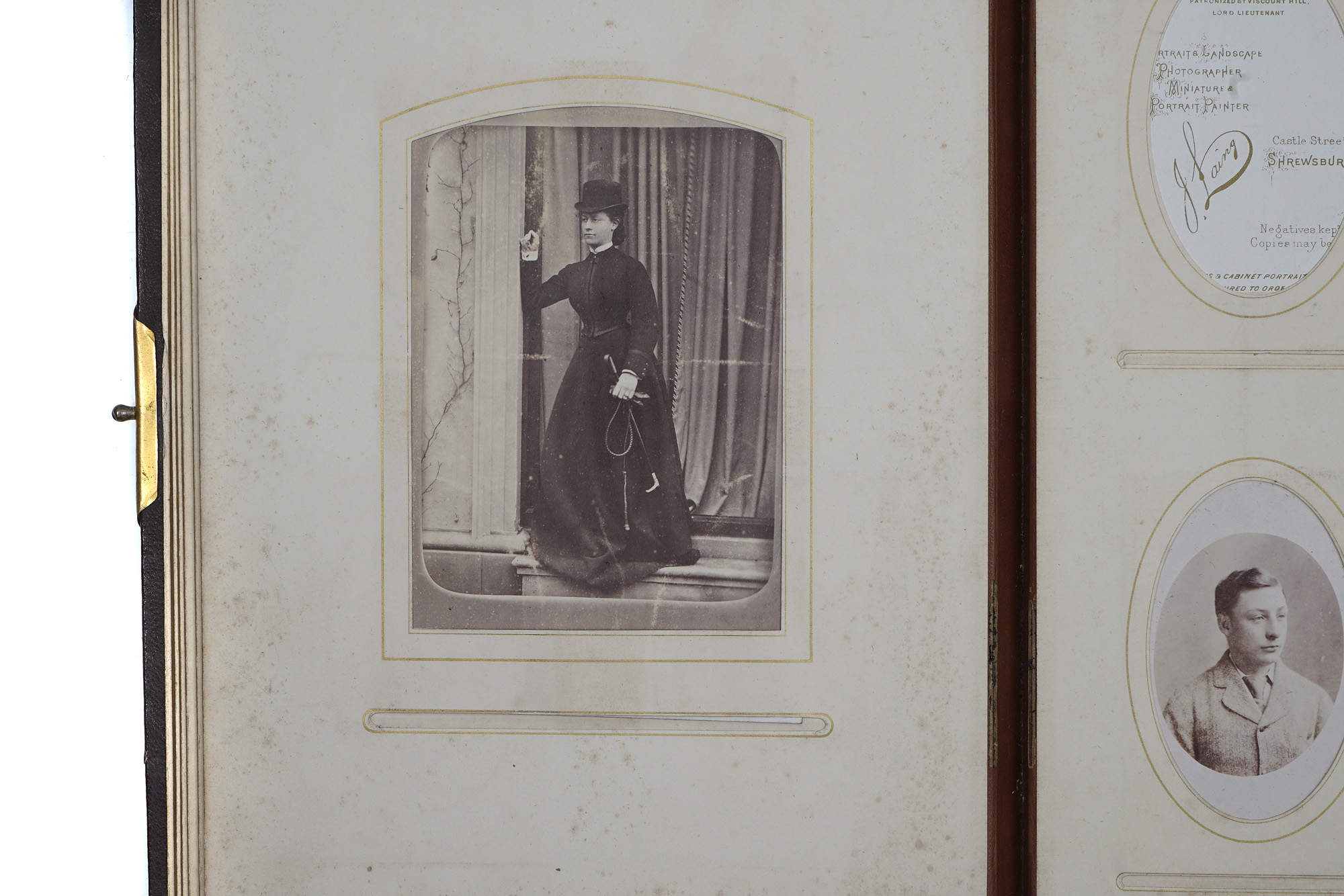 Two Large Carte de Visite Albums, - Image 3 of 3