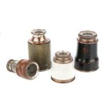 Four Cased Monoculars,