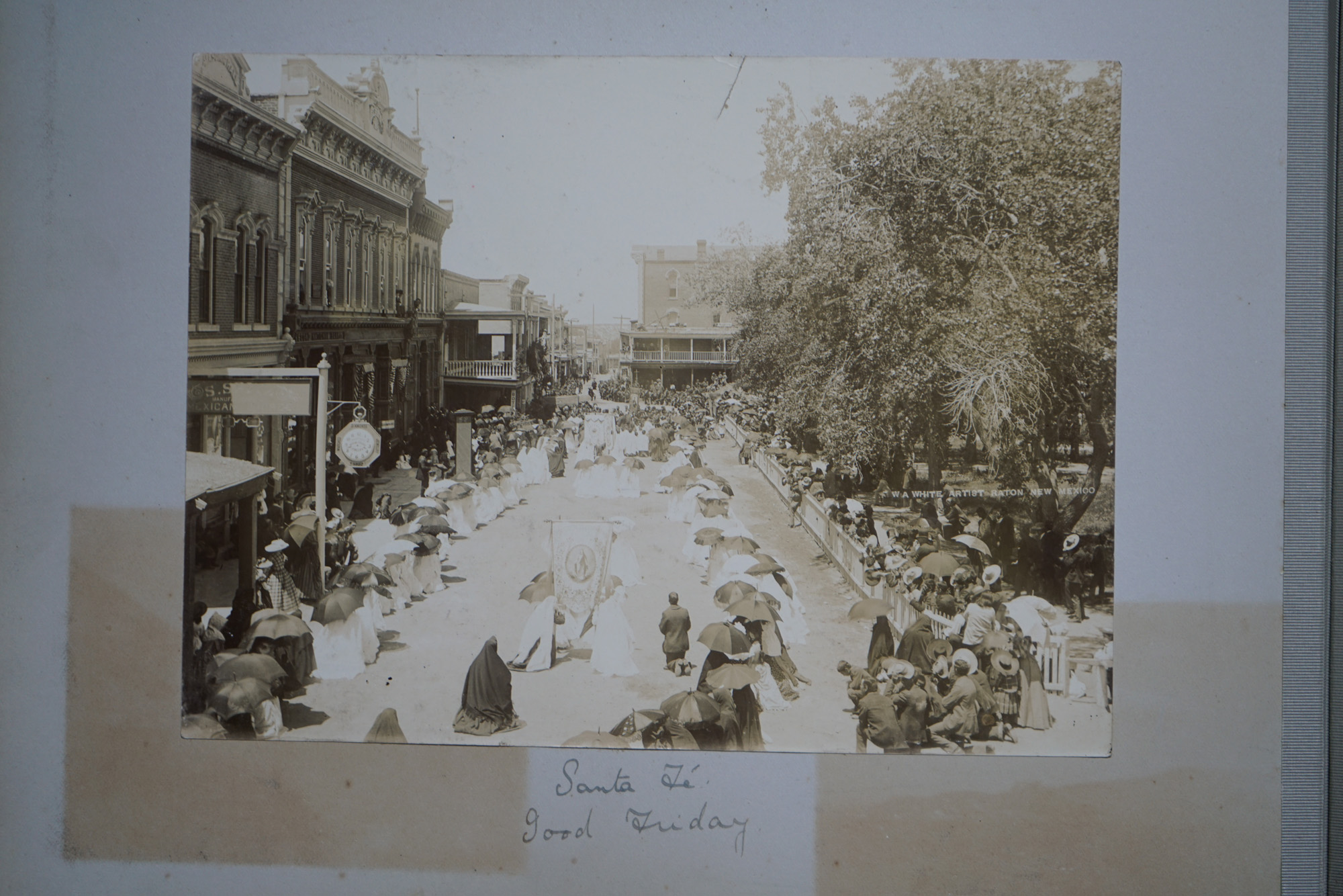 W A WHITE, Late 19th Century Album of Photographs Colorado & New Mexico, - Image 3 of 47