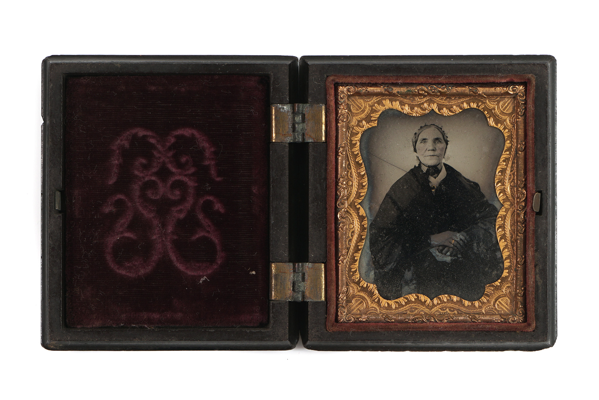 Four Union Cases with Ambrotypes and Tintype, - Image 3 of 5