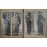 An Album of 1920's Press Fashion Photographs,
