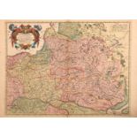 A Late 17th Century Map of Poland, Prussia, Lithuania and Ukraine,