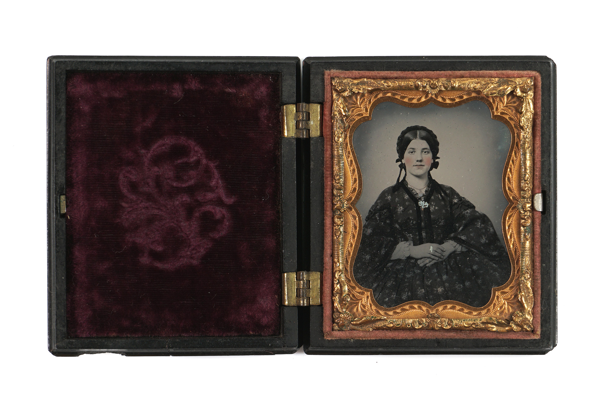 Four Union Cases with Ambrotypes and Tintype, - Image 4 of 5