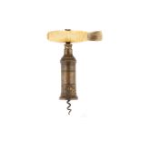 A Thomason Corkscrew with Brass Badge,