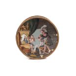 A Rare Magic Lanternist 'Bonboniere' Powder Box,