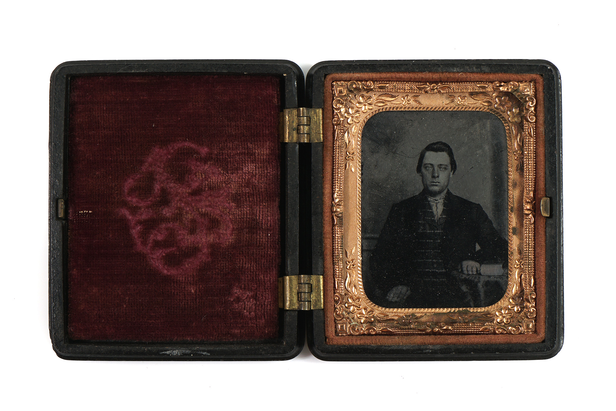 Four Union Cases with Ambrotypes and Tintype, - Image 5 of 5