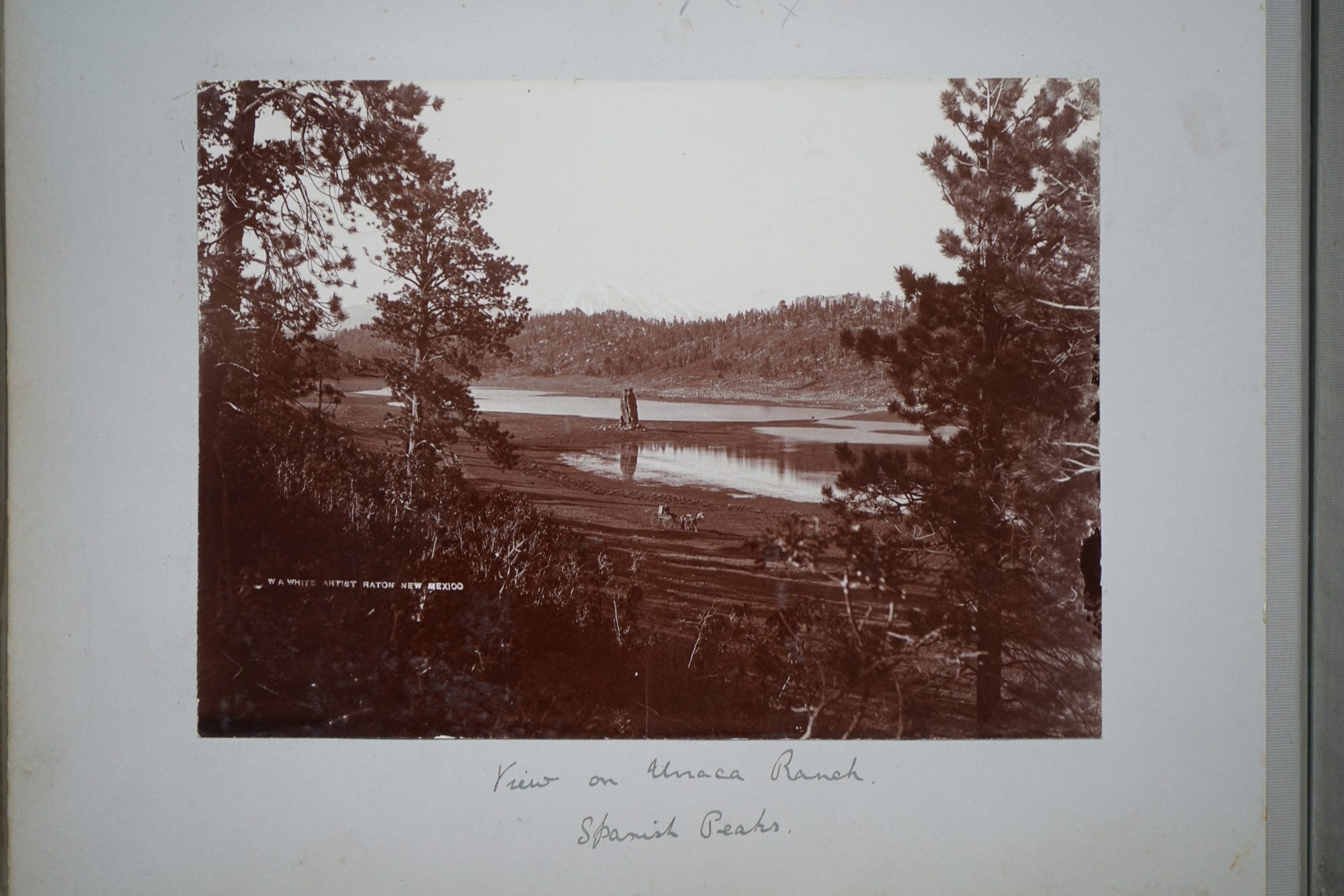 W A WHITE, Late 19th Century Album of Photographs Colorado & New Mexico, - Image 13 of 47