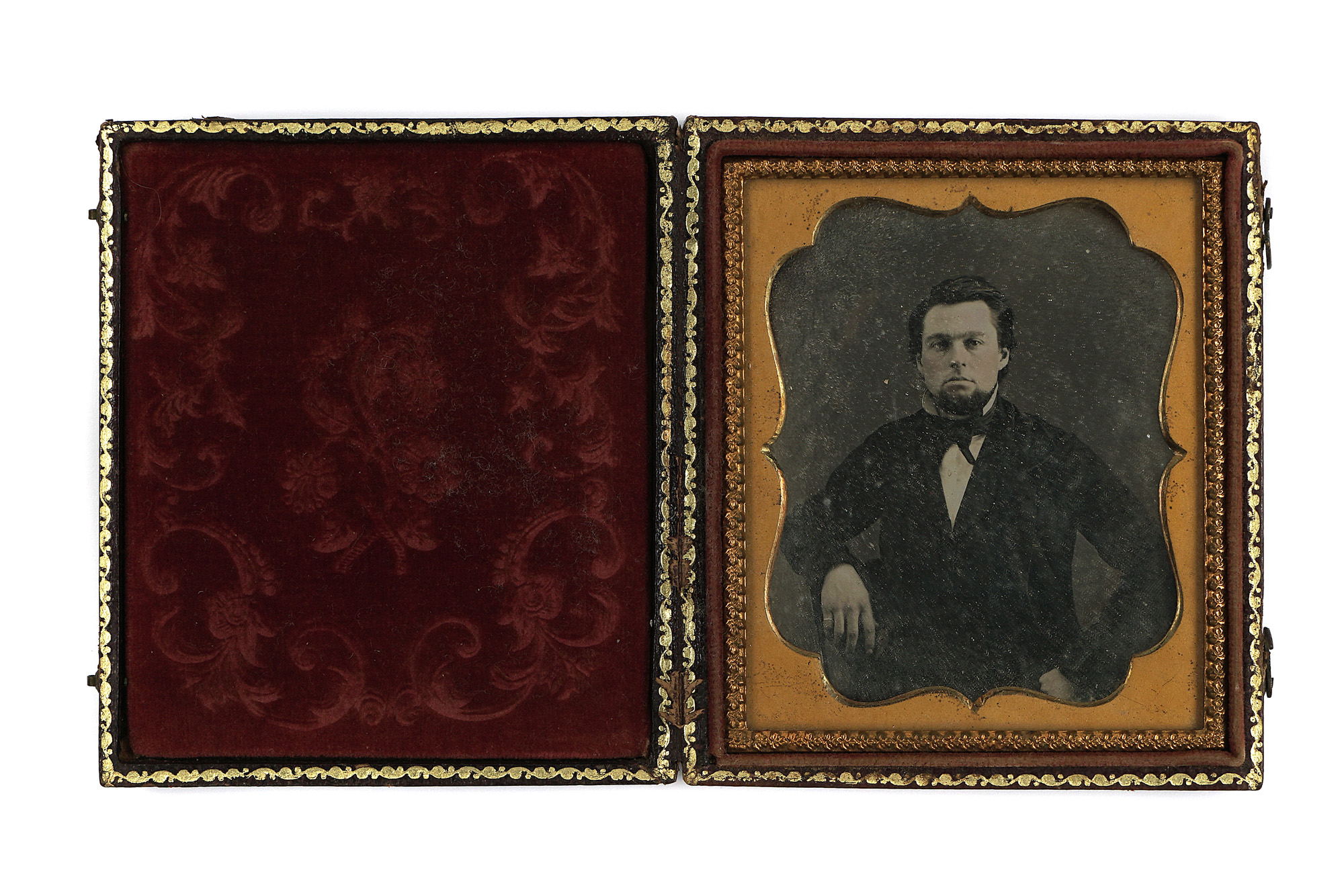 W H WHITE & Others, Three Cased Daguerreotypes,