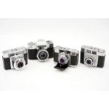 A Selection of Zeiss Ikon Cameras,