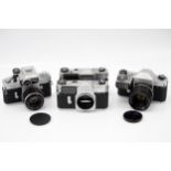 Four Canon SLR Cameras,