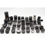 A Large Selection of Various Lenses,