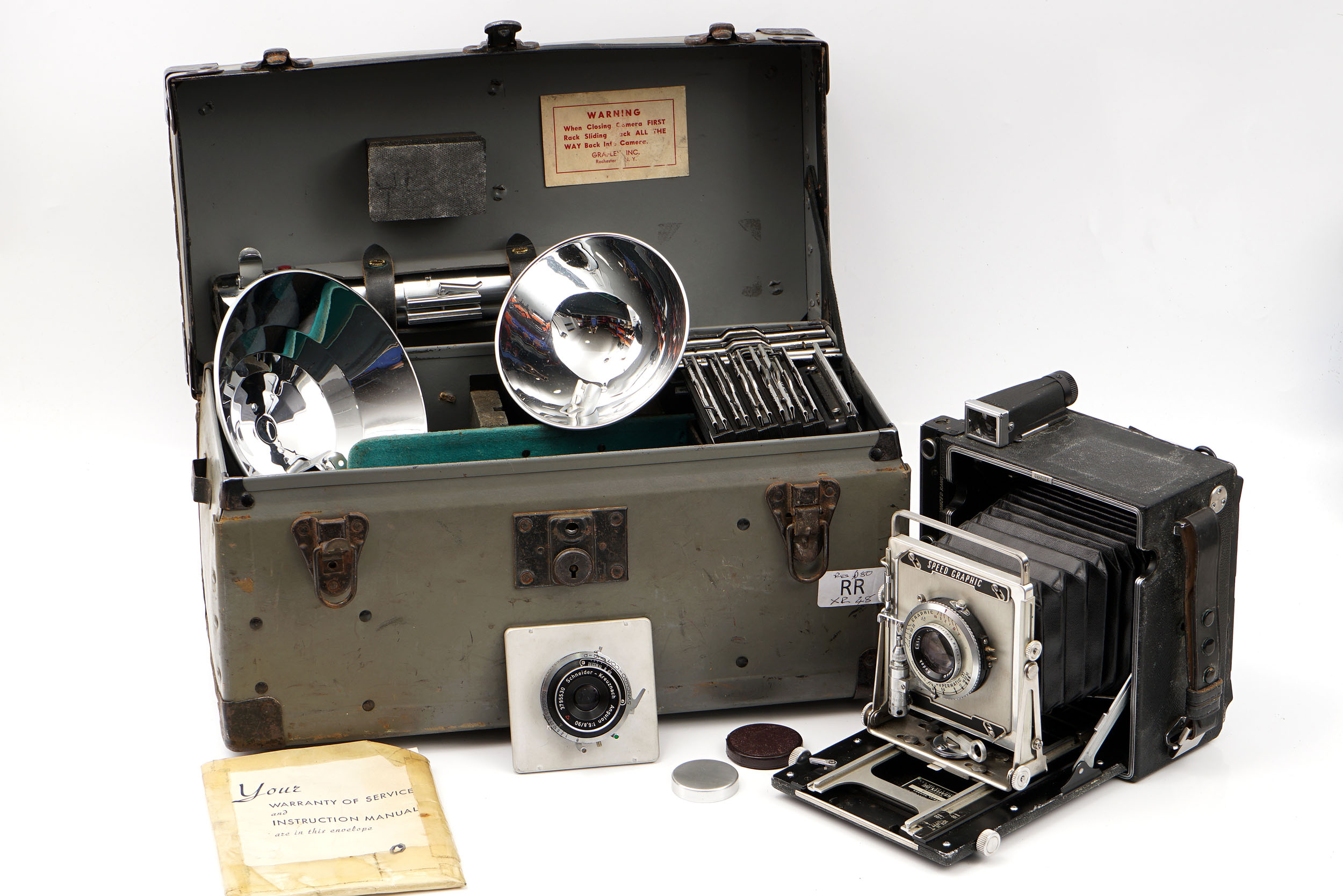 Plaque De Objectif Graflex Speed Pour Copal 0 – Modèle #G716 (Occasion)