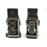 A Mamiya C220 TLR Camera,