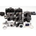 A Selection of Various Digital Cameras,