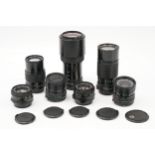 A Selection of Canon FD Lenses,