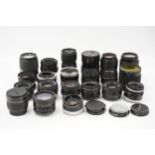 A Selection of Various Lenses,