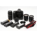 A Canon EOS 1Ds Digital SLR Camera,