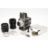 A Hasselblad 500EL/M Medium Format Camera,