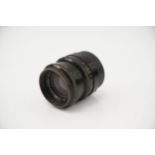 A Carl Zeiss Jena Biotar T f/2 58mm Lens,