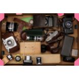 A Selection of Various Cameras & Accessories,