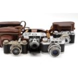 A Small Selection of Various Cameras,