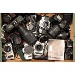 A Selection of Various Cameras,