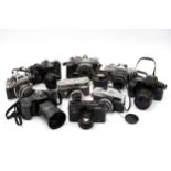 A Selection of Various Cameras,