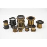 A Selection of Brass Lenses,