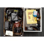 Two Boxes of Various Camera Accessories,