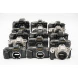 A Selection of Canon SLR Bodies,