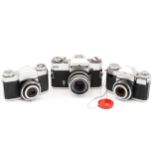 A Zeiss Ikon Icarex 35s SLR Camera,