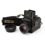 A Mamiya M645J Medium Format Camera,