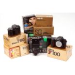 A Selection of Nikon Cameras & Lenses,