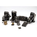 A Selection of Various Cameras & Lenses,