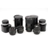 A Selection of Canon FD Lenses,