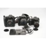 Three Canon Digital SLR Cameras,