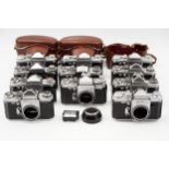 A Selection of Edixa SLR Bodies,