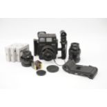 A Polaroid 600SE Medium Format Rangefinder Camera,