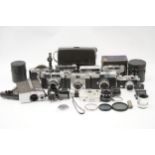 A Selection of Various Cameras & Lenses,