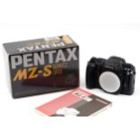 A Pentax MZ-S SLR Body,