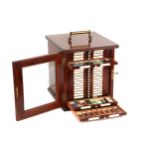 Large Cabinet of Microscope slides,