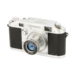 An Ilford Witness Rangefinder Camera,