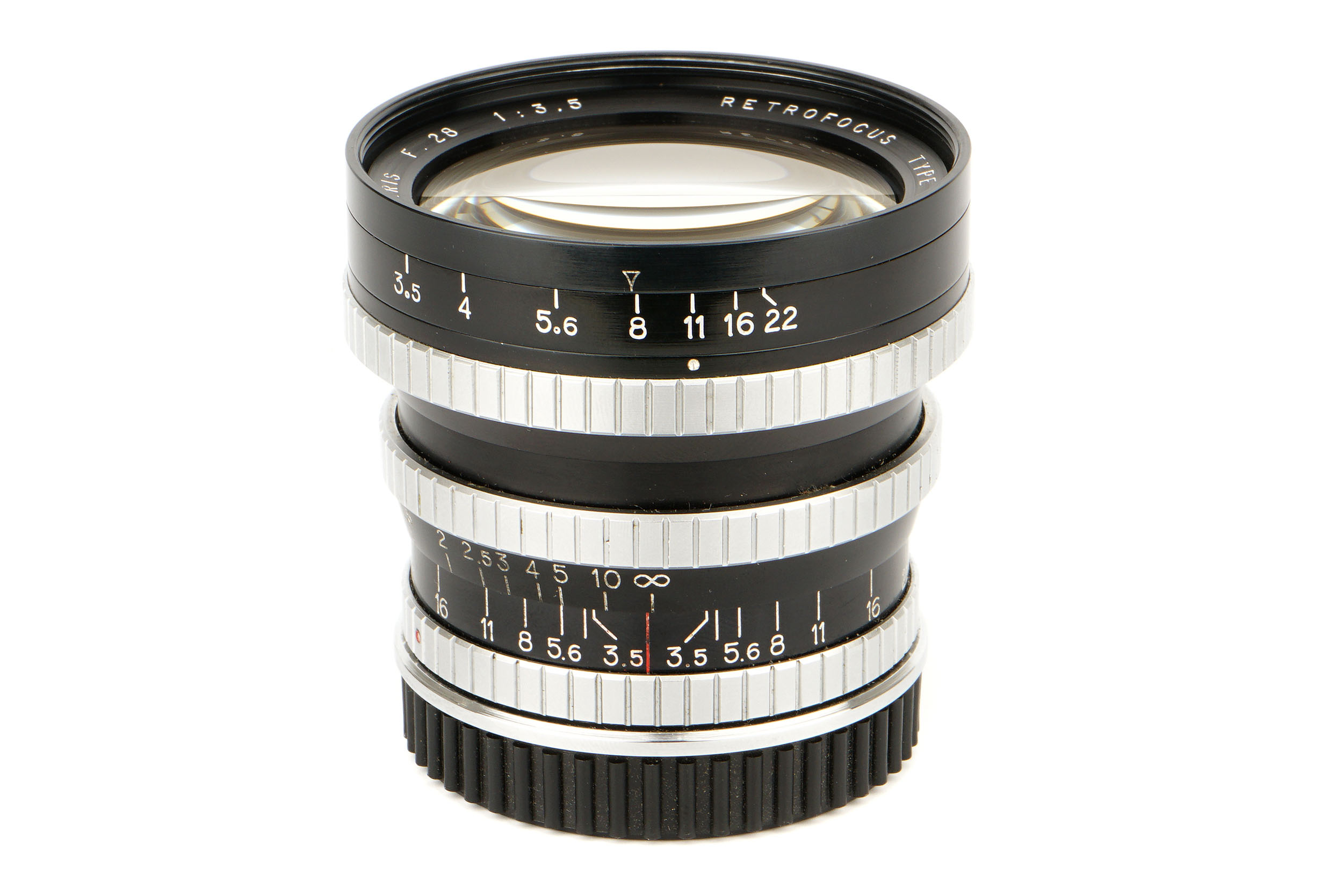 A P. Angenieux Type Retrofocus R11 f/3.5 28mm Lens,