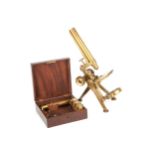 An Early Acromatic Compound Microscope,